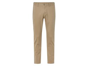 LIVERGY Heren chino - Slim fit (Beige, XL)