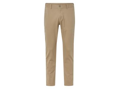 LIVERGY Heren chino - Slim fit (Beige, L)