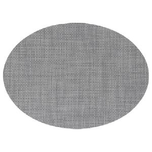 Ovale placemat Maoli taupe kunststof 48 x 35 cm