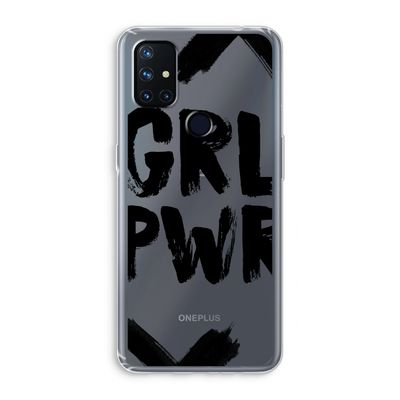 Girl Power #2: OnePlus Nord N10 5G Transparant Hoesje