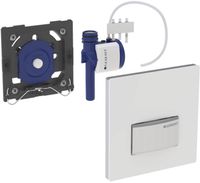 Geberit Sigma 50 urinoir bedieningsplaat pneumatisch Wit