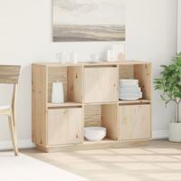 Dressoir 110,5x35x80 cm massief grenenhout