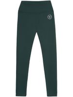 Sporty & Rich legging à logo brodé - Vert