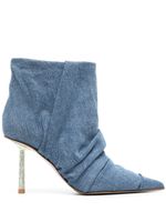 Le Silla bottines Bella 80 mm - Bleu - thumbnail