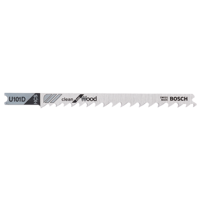 Bosch Accessoires Decoupeerzaagblad U 101 D Clean for Wood 3st - 2608637723
