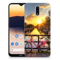 Nokia 2.3 | Silliconen Back Cover | Amsterdamse Grachten