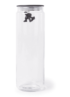 A DI ALESSI - GIANNI - Voorraadpot 10,5x30,5cm zwart - thumbnail