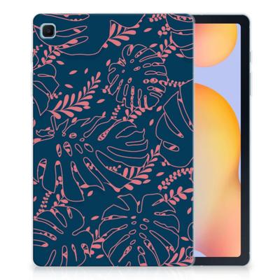 Samsung Galaxy Tab S6 Lite | S6 Lite (2022) | Siliconen hoesje | Palm Leaves