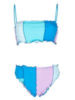 sherris bikini à design colour block - Bleu