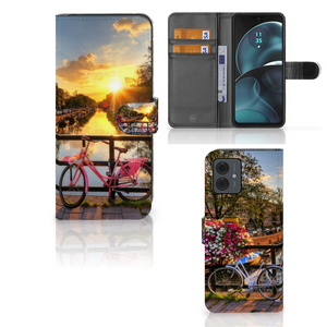 Motorola Moto G14 Flip Cover Amsterdamse Grachten