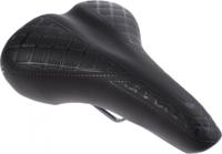 Selle Bassano zadel café racer bobber man, zwart