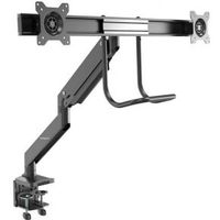 StarTech.com Monitor arm voor 2 schermen heavy duty bureaudoorvoer / bureauklem bevestiging