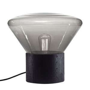 Brokis Muffin Large Vloerlamp - Zwart - Rookgrijs