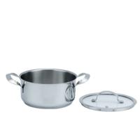 Kookpot met Deksel Haeger PA-16H.010A Grijs Ø 16 cm