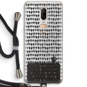 Crazy shapes: OnePlus 6 Transparant Hoesje met koord