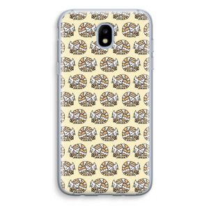 Slapende poes: Samsung Galaxy J5 (2017) Transparant Hoesje