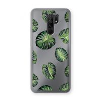 Tropische bladeren: Xiaomi Redmi 9 Transparant Hoesje
