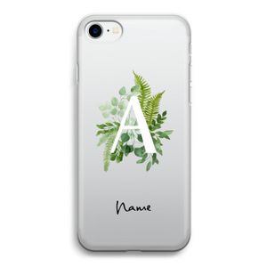 Green Brush: iPhone SE 2020 Transparant Hoesje