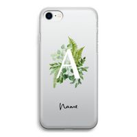 Green Brush: iPhone SE 2020 Transparant Hoesje