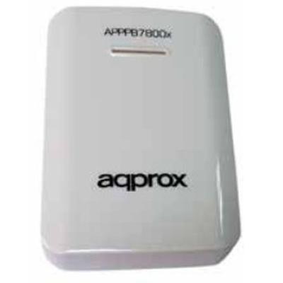 Powerbank APPROX APPPB7800W Wit