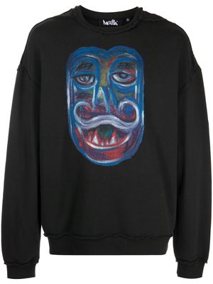Haculla sweat à imprimé graphique - Noir