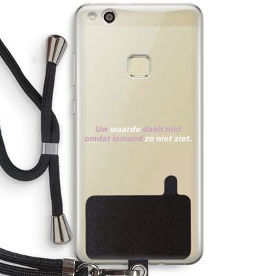 uw waarde daalt niet: Huawei Ascend P10 Lite Transparant Hoesje met koord