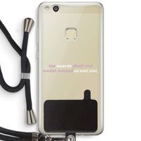 uw waarde daalt niet: Huawei Ascend P10 Lite Transparant Hoesje met koord