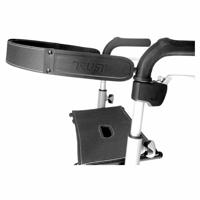 Rugband Let&apos;s Go Out / Let&apos;s Fly | TrustCare | Zwart | Rugsteun rollator | PR30278-BKSTRAP
