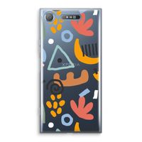 Abstract: Sony Xperia XZ1 Transparant Hoesje - thumbnail