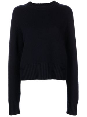 extreme cashmere pull en cachemire à col rond - Bleu