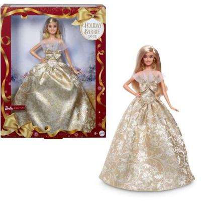 Barbie - Vrolijk Kerstfeest Pop - Blonde Pop - JBH95