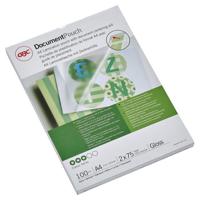 GBC Document Lamineerhoezen A4 2x75 micron Glanzend (100)