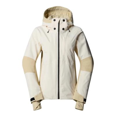 The North Face Lenado Wintersportjas Dames White Dune/Gravel S