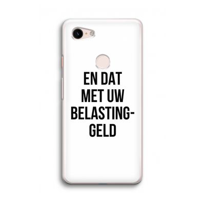 Belastinggeld: Google Pixel 3 Transparant Hoesje