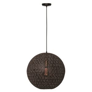 Hanglamp Moon Zwart Mat Goud 40cm