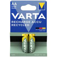 Varta RECH.AC.RECYC.AA2100mAh BLI2 Oplaadbare AA batterij (penlite) NiMH 2000 mAh 1.2 V 2 stuk(s)