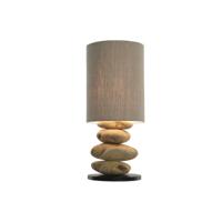 Bureaulamp Home ESPRIT Zwart Beige Natuurlijk 50 W 220 V