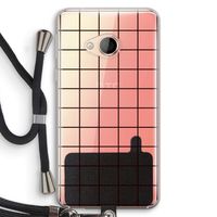 Rooster: HTC U Play Transparant Hoesje met koord