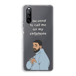 Hotline bling: Sony Xperia 10 III Transparant Hoesje
