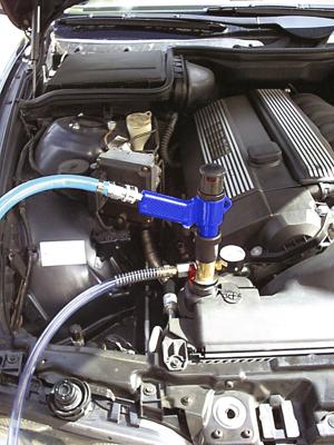 BUSCHiNG koelsysteem test- en vulinrichting cooling system filling gu car,truck