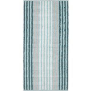 Cawö Cawö Noblesse Seasons Badhanddoek Streifen - mint - 80x150