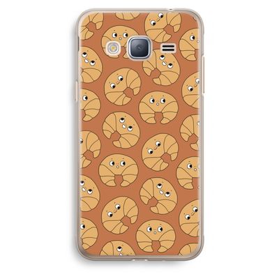 Croissant: Samsung Galaxy J3 (2016) Transparant Hoesje