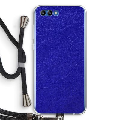 Majorelle Blue: Honor 10 Transparant Hoesje met koord
