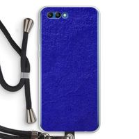Majorelle Blue: Honor 10 Transparant Hoesje met koord