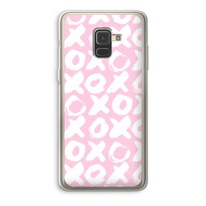 XOXO: Samsung Galaxy A8 (2018) Transparant Hoesje
