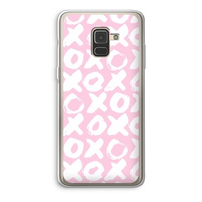 XOXO: Samsung Galaxy A8 (2018) Transparant Hoesje