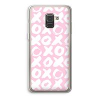 XOXO: Samsung Galaxy A8 (2018) Transparant Hoesje XOXO: Samsung Galaxy A8 (2018) Transparant Hoesje