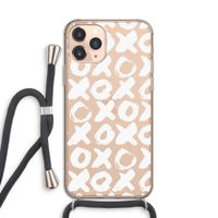 XOXO: iPhone 11 Pro Transparant Hoesje met koord