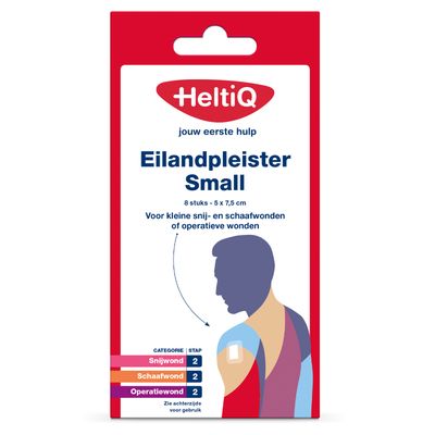 HeltiQ Eilandpleister Small 8st
