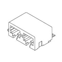 Molex Cat 3 Mod Jack/Plug 441930003 Bus Zwart 1 stuk(s) - thumbnail